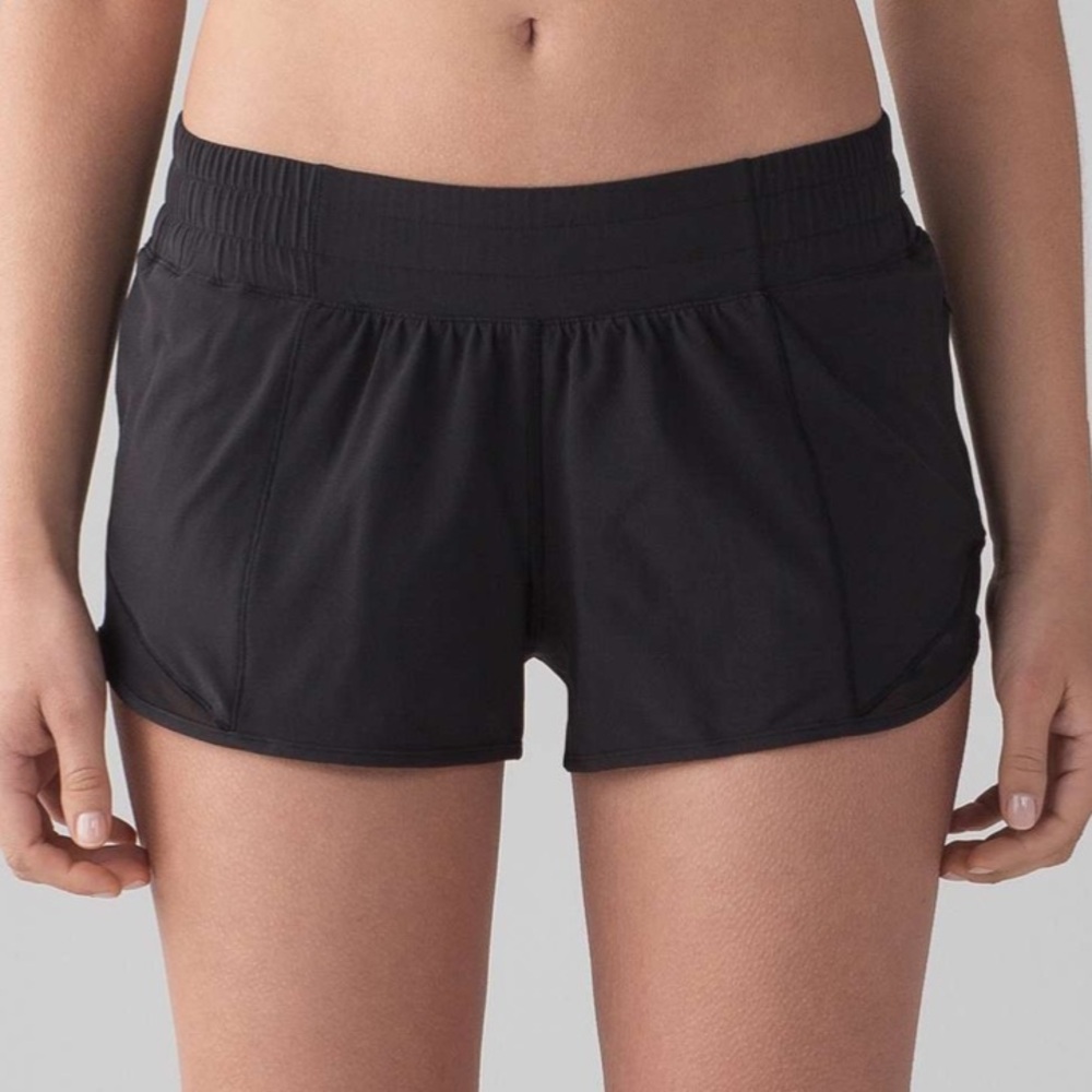 Lululemon Hotty Hot Short II *2.5" Black size 4